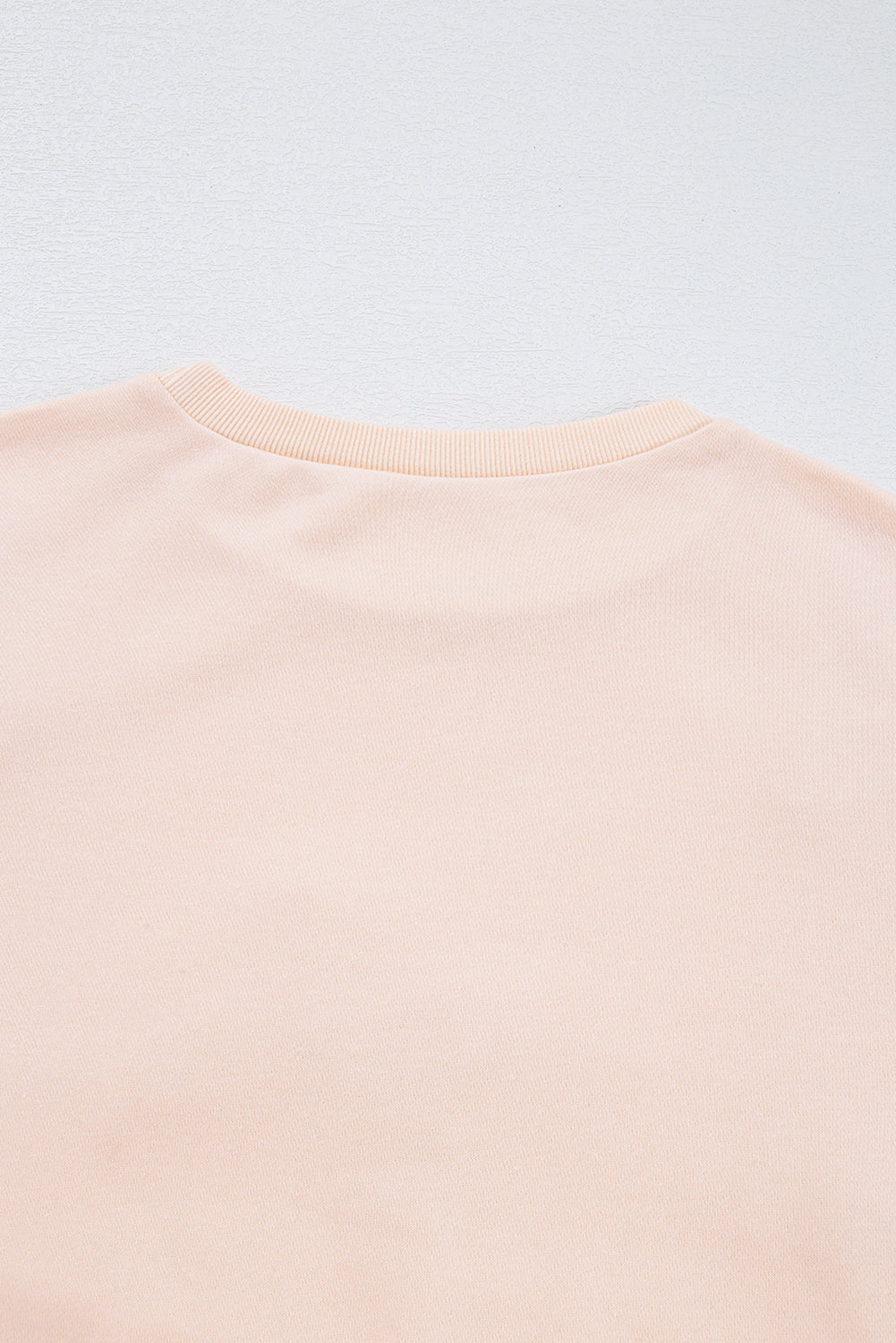 Sweet Bow Lantern Sleeve Oversized Pullover Sweatshirt