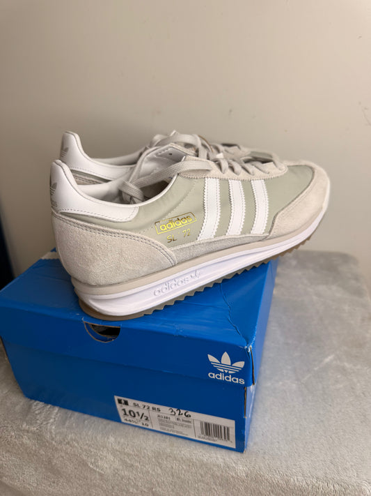 Adidas SL 72 RS Sneakers – Men’s Lightweight – Light Grey & White